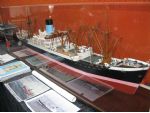 The Alfred Holt cargo vessel Neleus, built by Stan Amos was in the loan section.